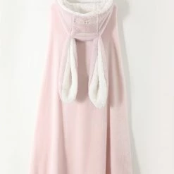 EverythingCuteClub Lingerie + Panties + Sleepwear + Socks Rabbit Lounge Set Cloak Soft And Cozy Pyjamas