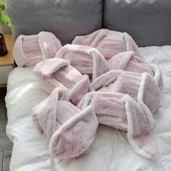 EverythingCuteClub Lingerie + Panties + Sleepwear + Socks Rabbit Lounge Set Cloak Soft And Cozy Pyjamas