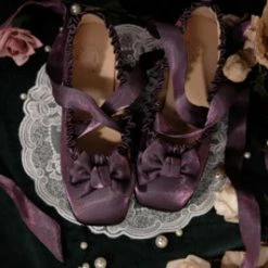EverythingCuteClub Princess Sylvie Ballet Style Shoes Low Heel Lolita Shoes 31 EverythingCuteClub Princess Sylvie Ballet Style Shoes Low Heel Lolita Shoes