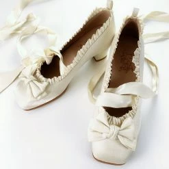 EverythingCuteClub Princess Sylvie Ballet Style Shoes Low Heel Lolita Shoes 34 EverythingCuteClub Princess Sylvie Ballet Style Shoes Low Heel Lolita Shoes