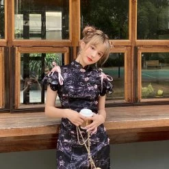 EverythingCuteClub Dress + Rompers Neko Qipao Style Dress