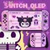 EverythingCuteClub Kuromi Purple Switch / Oled Sticker Patch Decoration Accessories Phone Cases + Ipad Cases 2 EverythingCuteClub Kuromi Purple Switch / Oled Sticker Patch Decoration Accessories Phone Cases + Ipad Cases