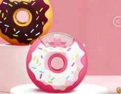 Familyout Donuts Water Bottle Cup With Straw 380ml Room Decor