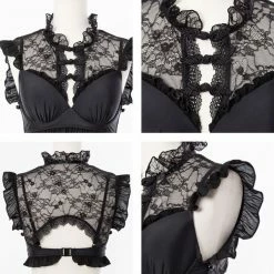 EverythingCuteClub Chinese Style Girly Swimsuit Set Two Ways Of Wearing