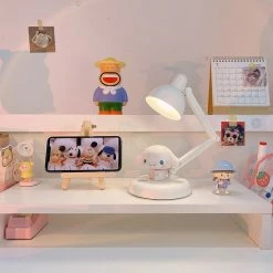 EverythingCuteClub Room Decor Cinnamoroll Desk Lamp With USB Charging Port Eye Caring