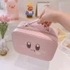 EverythingCuteClub Kirby Makeup Bag Case With Mirror Room Decor