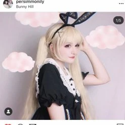 EverythingCuteClub Loveheart Rabbit Casual Lolita One-piece Dress Dress + Rompers