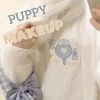EverythingCuteClub Puppy Makeup Sweatshirt Top