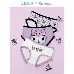 EverythingCuteClub Sanrio Character Lingerie Panties Box 3pc / Box Soft Fabric Lingerie + Panties + Sleepwear + Socks