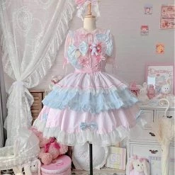 My Sweetheart Pre-order Honey Baby Lolita Fashion JSK/one Piece Dress Top 14 My Sweetheart Pre-order Honey Baby Lolita Fashion JSK/one Piece Dress Top