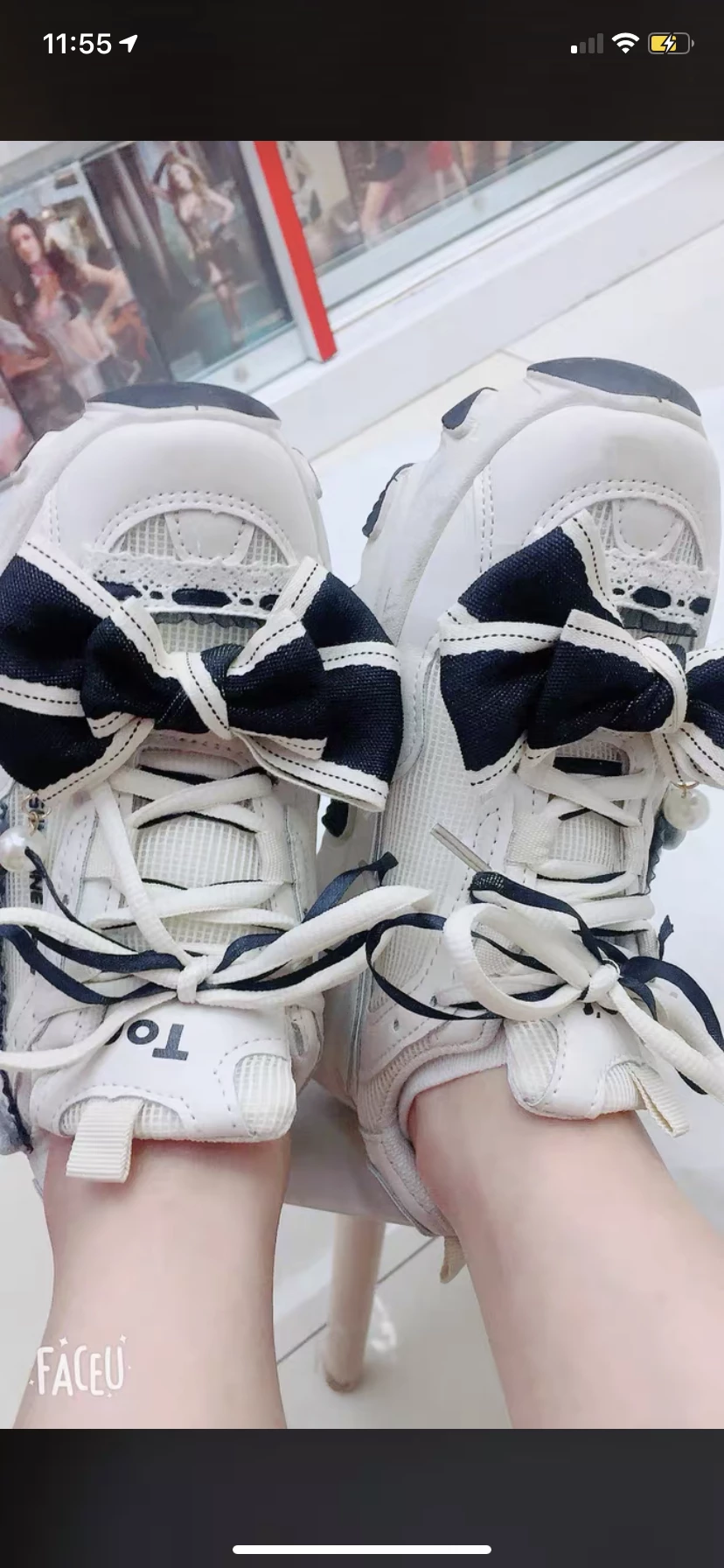 EverythingCuteClub Black & White Harajuku Style Handcrafted Sneaker Shoes 6 EverythingCuteClub Black & White Harajuku Style Handcrafted Sneaker Shoes