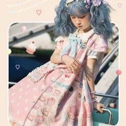 EverythingCuteClub Dress + Rompers Frosting Sweetheart Lolita Spring Dress