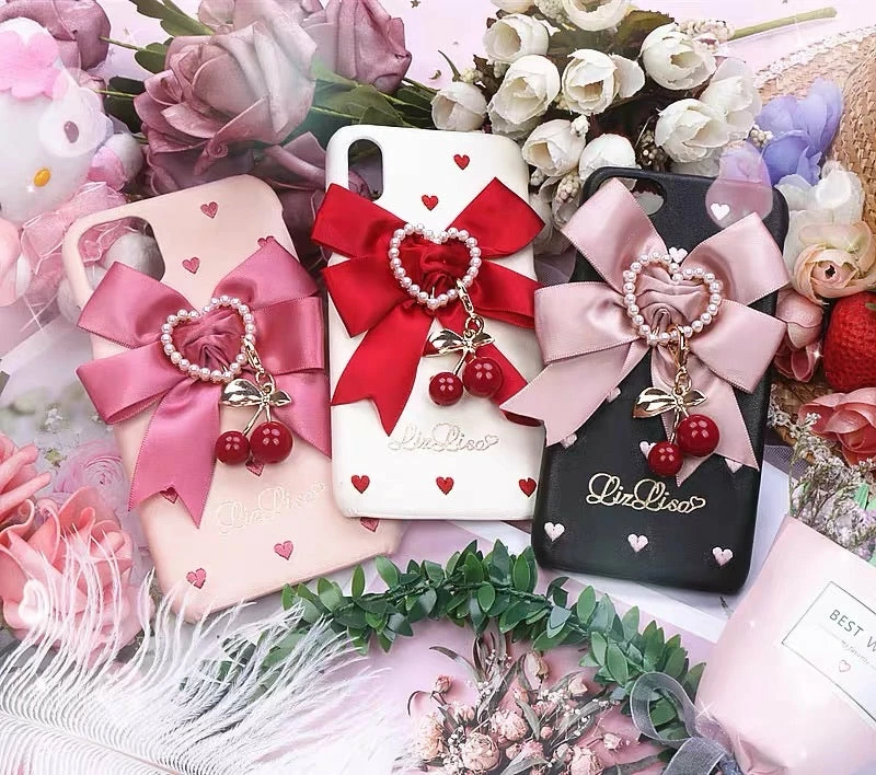 EverythingCuteClub Liz Lisa Phone Case Cherry Lover Phone Cases + Ipad Cases 5 EverythingCuteClub Liz Lisa Phone Case Cherry Lover Phone Cases + Ipad Cases