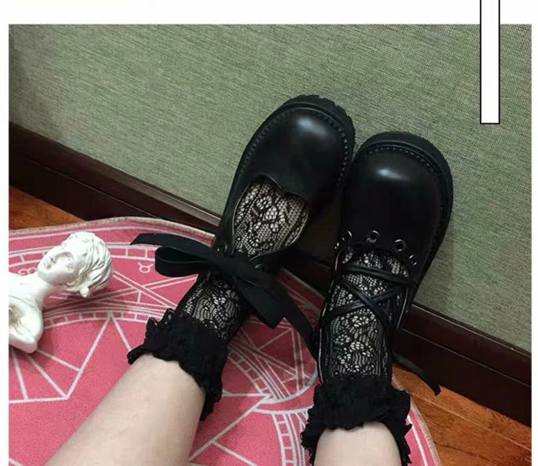 EverythingCuteClub Love Heart Pentagram Shoes Accessories 9 EverythingCuteClub Love Heart Pentagram Shoes Accessories