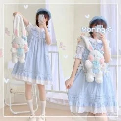 EverythingCuteClub Plushies + Stuffed Toys 4 Ways Rabbit Plushies Bag Handbag Crossbody Bag Backpack Shoulder Bag