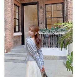 EverythingCuteClub Oxygen Girl Soft Spring Top Blouse