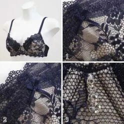 EverythingCuteClub Refinement Japanese Style Bra Shining Mesh Bra Set Lingerie Pyjamas Big Size Available Lingerie + Panties + Sleepwear + Socks