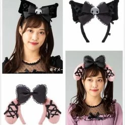 EverythingCuteClub Accessories Jirai Kei Sanrio My Melody / Kuromi Harajuku Headband Hairband
