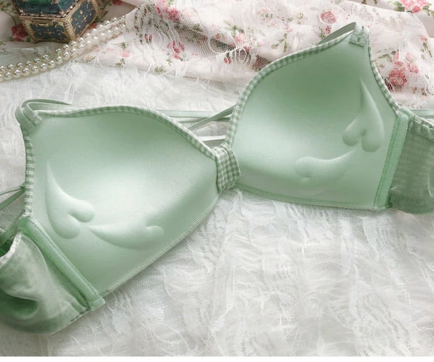 EverythingCuteClub Lingerie + Panties + Sleepwear + Socks Picnic Party Bralette Set (bralette+underwear) 6 EverythingCuteClub Lingerie + Panties + Sleepwear + Socks Picnic Party Bralette Set (bralette+underwear)