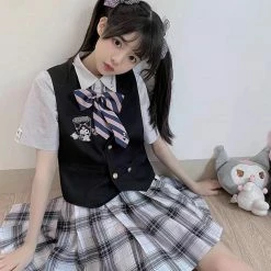 EverythingCuteClub Kuromi Style KC Hair Band Handmade Accessories