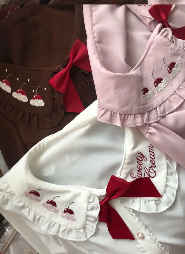 EverythingCuteClub Chiffon Sweet Dream Shirt 3 EverythingCuteClub Chiffon Sweet Dream Shirt