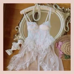 EverythingCuteClub Lingerie + Panties + Sleepwear + Socks Artemis Lingerie Night Dress