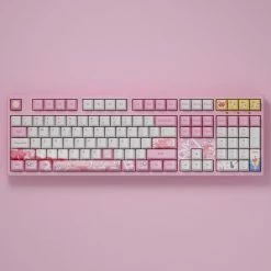 EverythingCuteClub Sailormoon Crystal 108keys Mechanical Keyboard Authentic TTC Switch Keyboard+Headphones +Mouses