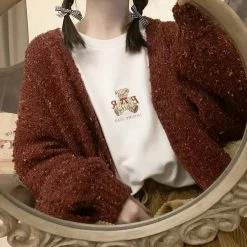 EverythingCuteClub Basic 365 Style Sweatshirt Sweater Top