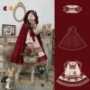 EverythingCuteClub Dress + Rompers Berry Girl Lolita One Piece Op Dress