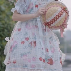 EverythingCuteClub Who Is The Cherry Girl Lolita JSK Dress Dress + Rompers