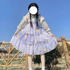 EverythingCuteClub Dress + Rompers Pika Rabbit Dream Lolita Dress Plus Kawaii Plus Size