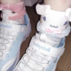 EverythingCuteClub Cinnamorolls My Melody Style Socks 3D Lingerie + Panties + Sleepwear + Socks