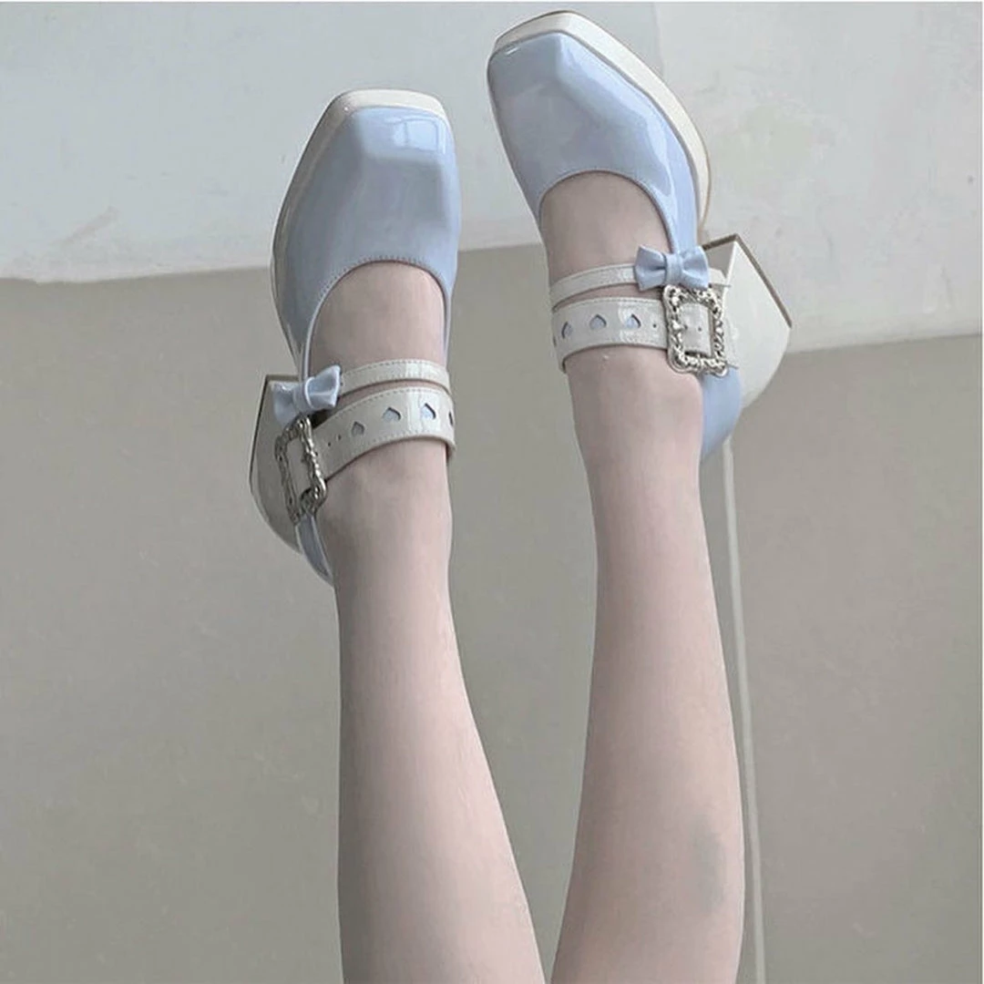 Bingolulu, EverythingCuteClub Bingo Marry Jane Mid Length Heel Shoes Accessories 5 Bingolulu, EverythingCuteClub Bingo Marry Jane Mid Length Heel Shoes Accessories