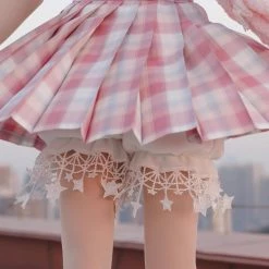 EverythingCuteClub Safety Pants For Short Skirt / Dress Star Style Panier Drawers (Underskirt)