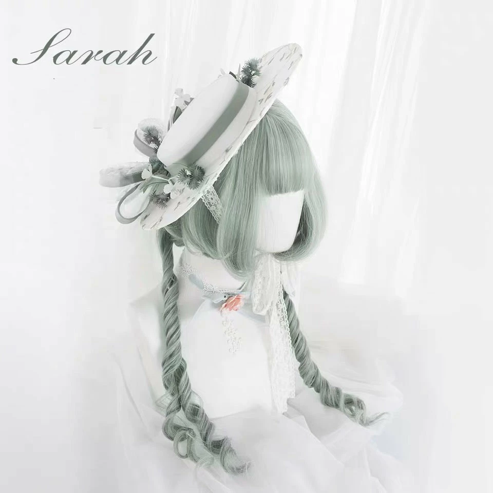 EverythingCuteClub Cosplay Accessories Sarah Green Hair Wigs 6 EverythingCuteClub Cosplay Accessories Sarah Green Hair Wigs