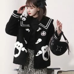 EverythingCuteClub Panda Coat 2021W