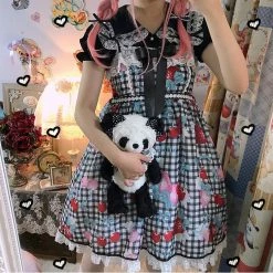 EverythingCuteClub Who Is The Cherry Girl Lolita JSK Dress Dress + Rompers