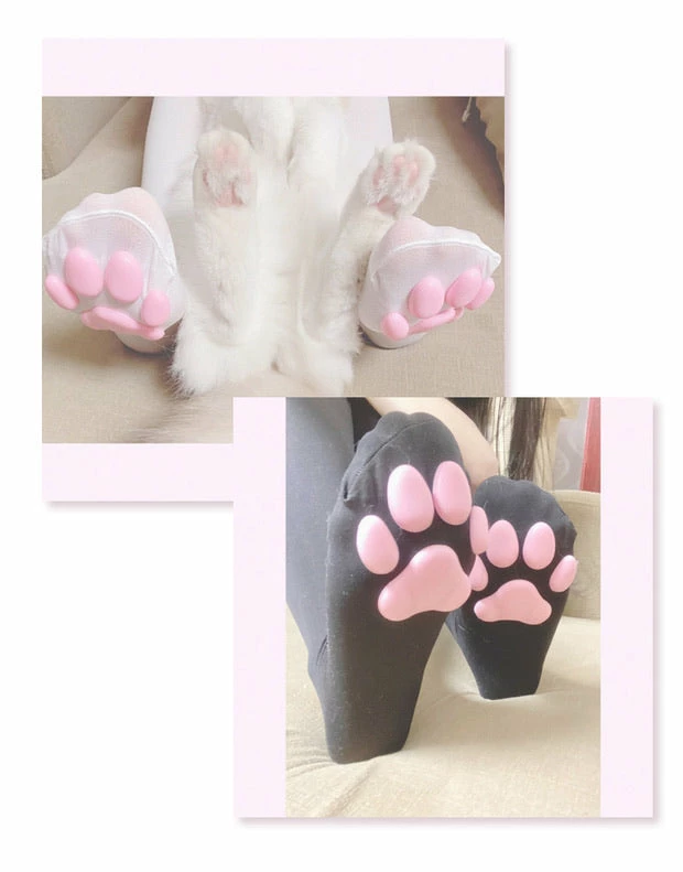EverythingCuteClub Lingerie + Panties + Sleepwear + Socks Cat 3D Paw Stockings Meow Neko Cat Socks Thigh High 12 EverythingCuteClub Lingerie + Panties + Sleepwear + Socks Cat 3D Paw Stockings Meow Neko Cat Socks Thigh High