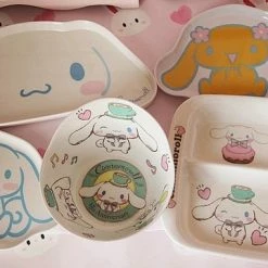 EverythingCuteClub Cinnamoroll 15th Anniversary Bowl /plate / Divided Plate