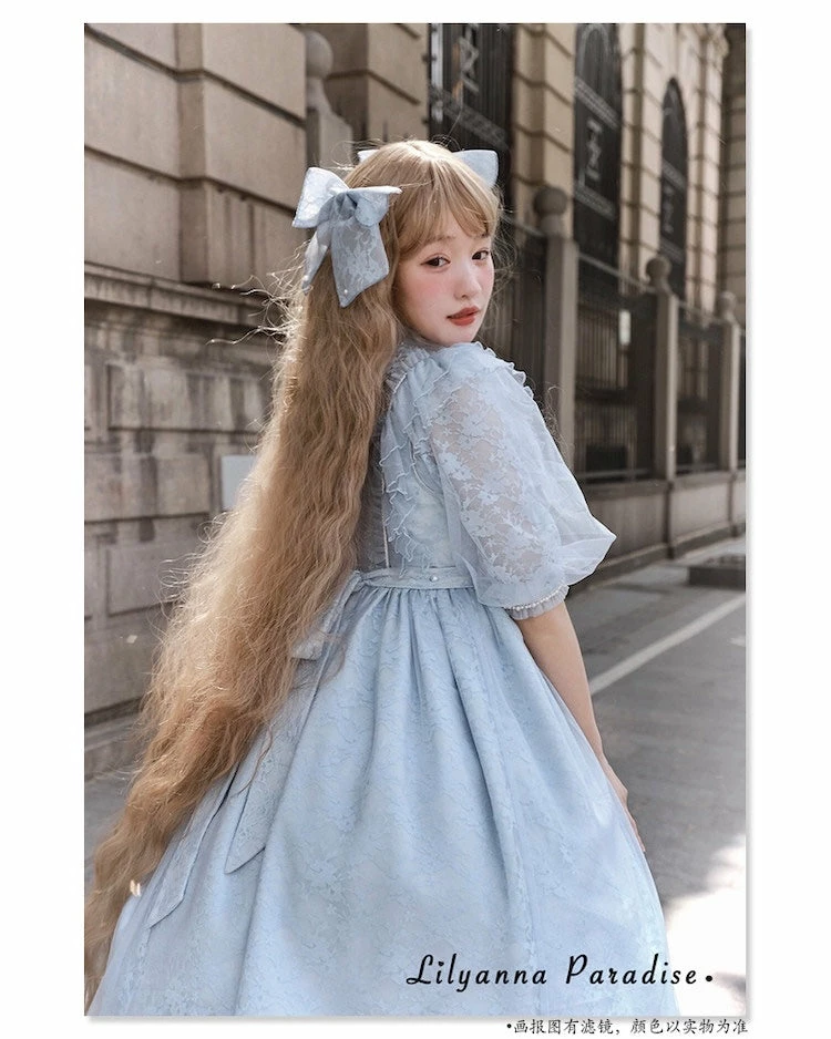 EverythingCuteClub To Tell You Lace Lolita Dress JSK / Lace Shirt 22 EverythingCuteClub To Tell You Lace Lolita Dress JSK / Lace Shirt