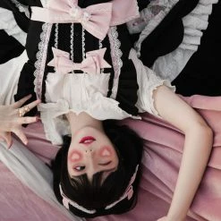 EverythingCuteClub Pre Order Macaroon Soy Milk Lolita JSK Dress Dress + Rompers