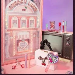EverythingCuteClub Flower Knows Luxury Value Sets Cherry Love Party Makeup Set Makeup Box