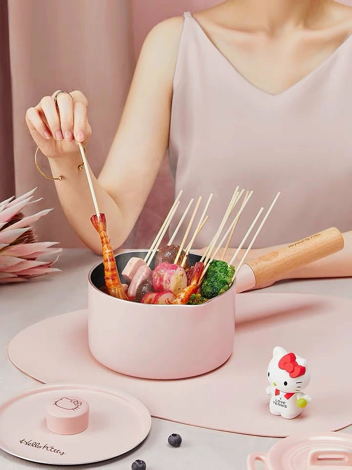 EverythingCuteClub Sanrio Licensed Pink Cookware Hellokitty 16cm Saucepan 6.2inch 6 EverythingCuteClub Sanrio Licensed Pink Cookware Hellokitty 16cm Saucepan 6.2inch
