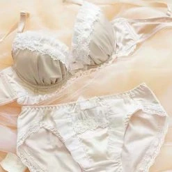 EverythingCuteClub Japan Satin Style Cover Cup Bra Set (1bra+1 Pantie)big Size Available 9 EverythingCuteClub Japan Satin Style Cover Cup Bra Set (1bra+1 Pantie)big Size Available