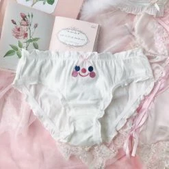 EverythingCuteClub Lingerie + Panties + Sleepwear + Socks Smile Face Panties Underwear