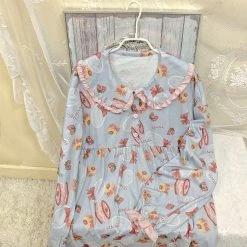 EverythingCuteClub Lingerie + Panties + Sleepwear + Socks Strawberry Cake Pyjamas Dress