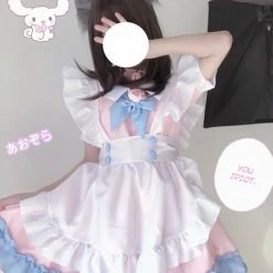 EverythingCuteClub Lingerie + Panties + Sleepwear + Socks Neko Cat Pink Maid Costume Cosplay 13 EverythingCuteClub Lingerie + Panties + Sleepwear + Socks Neko Cat Pink Maid Costume Cosplay