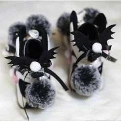 EverythingCuteClub Cute Sneakers Extra Fleece Inside Kuromi Handmade Shoes 9 EverythingCuteClub Cute Sneakers Extra Fleece Inside Kuromi Handmade Shoes
