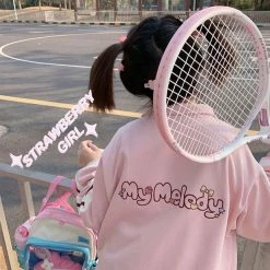 EverythingCuteClub, Kyouko Jackets + Puffs+ Coats 2021SS Pre-order Sanrio Collaboration Mymelody Spring Sportswear 11 EverythingCuteClub, Kyouko Jackets + Puffs+ Coats 2021SS Pre-order Sanrio Collaboration Mymelody Spring Sportswear