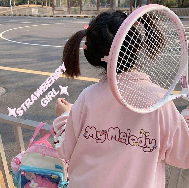 EverythingCuteClub, Kyouko Jackets + Puffs+ Coats 2021SS Pre-order Sanrio Collaboration Mymelody Spring Sportswear 6 EverythingCuteClub, Kyouko Jackets + Puffs+ Coats 2021SS Pre-order Sanrio Collaboration Mymelody Spring Sportswear